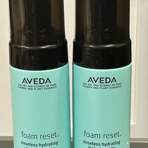 Aveda Foam Reset Rinseless Hair Cleanser - Aqua and Black #2 (bundle) $30 NWOT